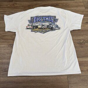 Vintage Dig This Trucker Tractor Shirt Y2K